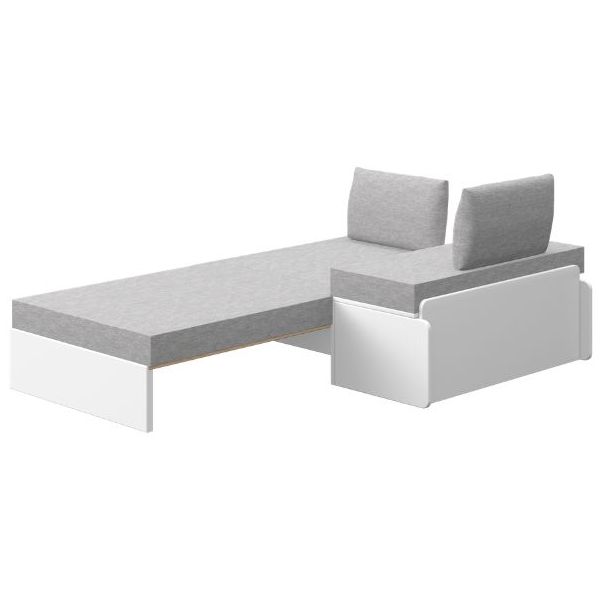 Matelas pour module canapé Classic / White Casa & Nor - Gris