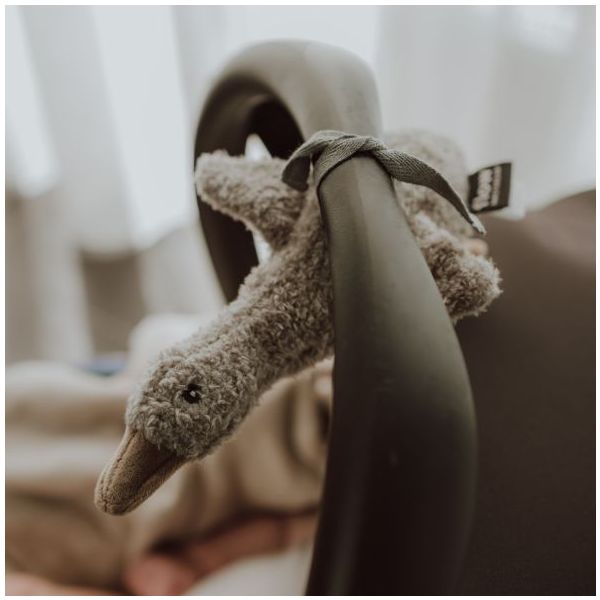 Mini peluche bruit blanc - Oie Liva - Gris