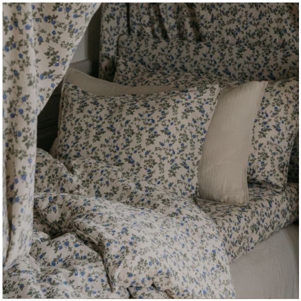 Drap housse Gaze de Coton 60 x 120 - Dainty