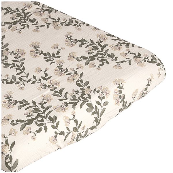 Drap housse Gaze de Coton 90 x 200 - Honeysuckle