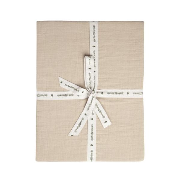Drap housse Gaze de Coton 70 x 140 - Olive