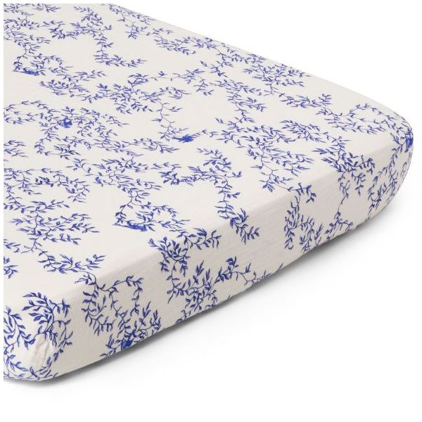 Drap housse Gaze de Coton 60 x 120 - Jardin
