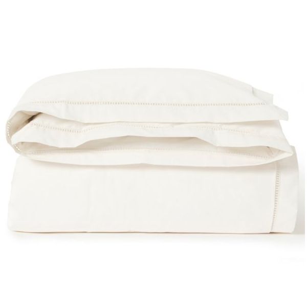Percale Duvet Cover 140 x 200 - Pearl