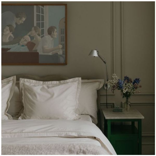 Percale Duvet Cover 140 x 200 - Pearl