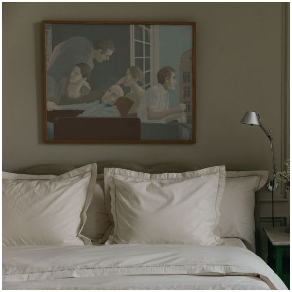 Percale Duvet Cover 140 x 200 - Pearl