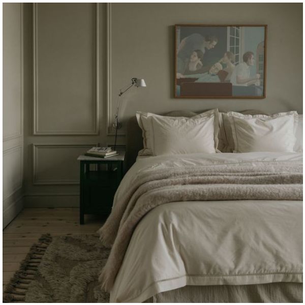Percale Duvet Cover 140 x 200 - Pearl