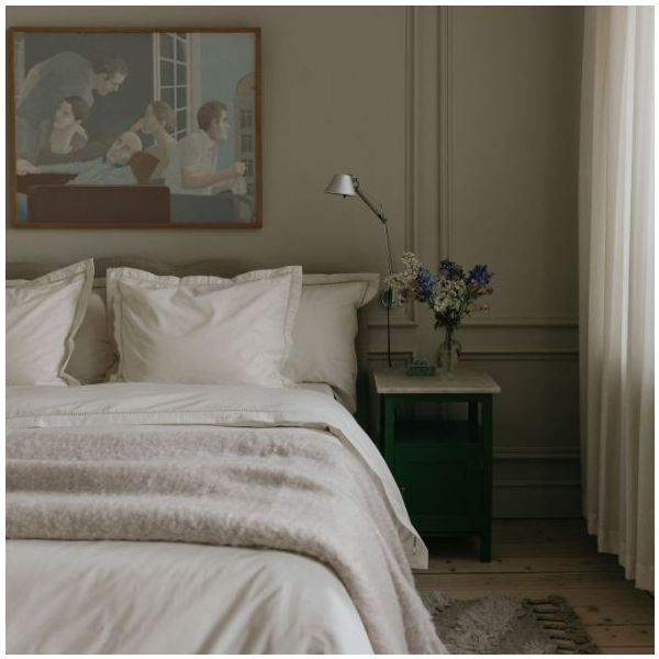 Percale Duvet Cover 140 x 200 - Pearl