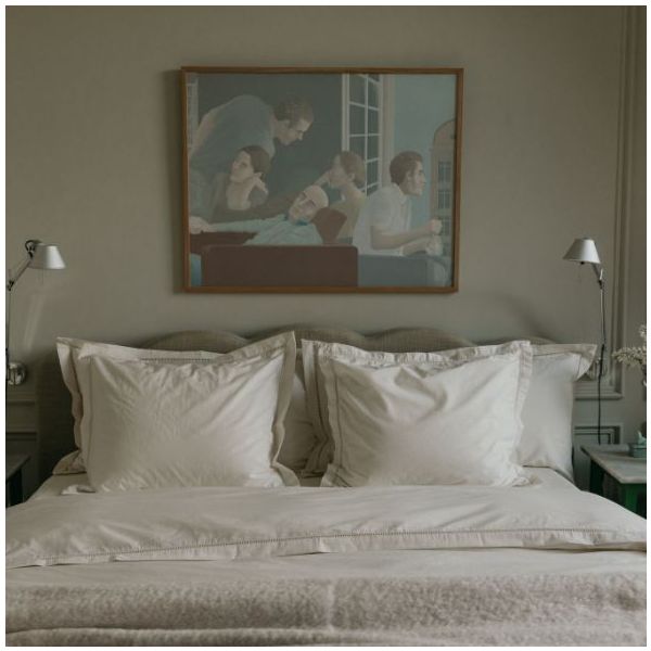 Percale Duvet Cover 140 x 200 - Pearl