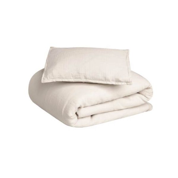 Parure de lit Gaze de Coton 100 x 140 - Coquille