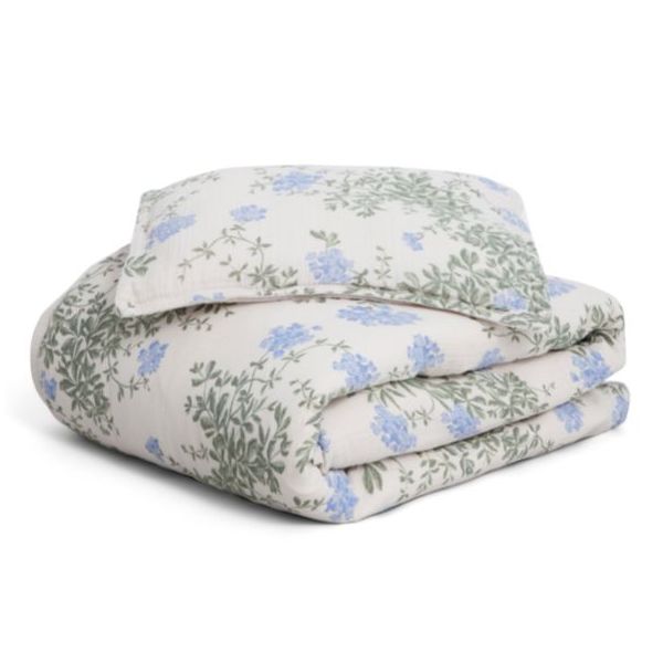 Parure de lit Gaze de Coton 100 x 140 - Plumbago