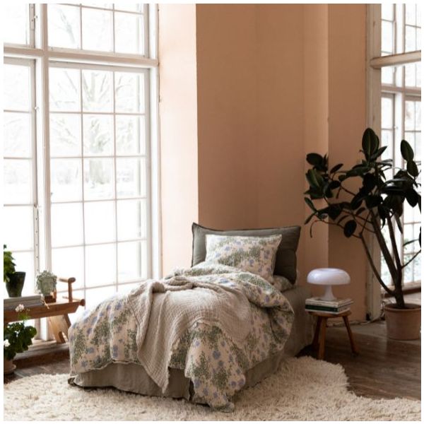 Muslin Pillowcase 50x70 - Plumbago