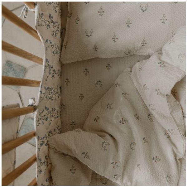 Parure de lit Coton Gaufré 100 x 140 - La Fraise