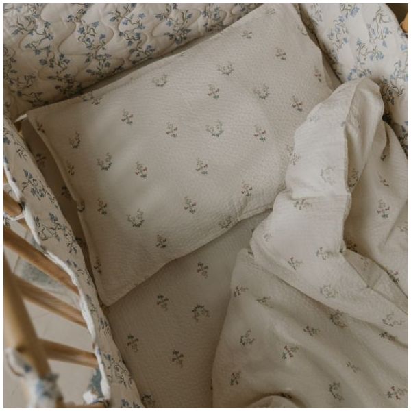 Parure de lit Coton Gaufré 100 x 140 - La Fraise