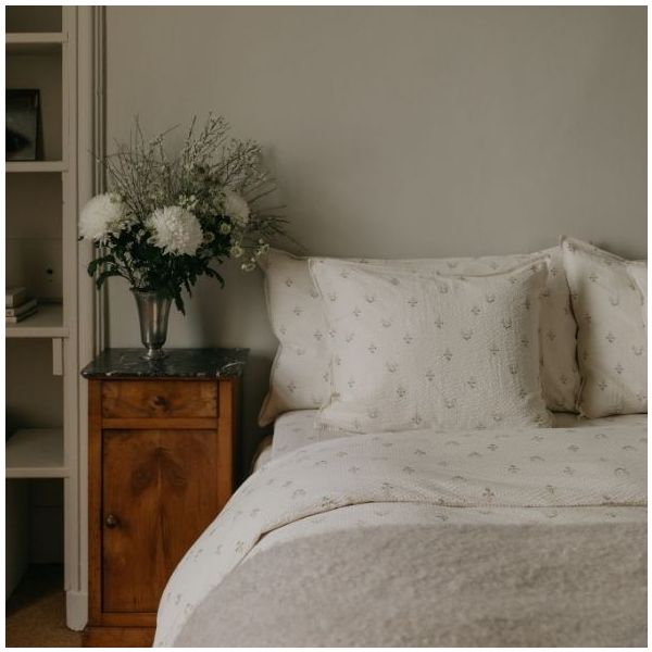 Seersucker Duvet Cover 140 x 200 - La Fraise