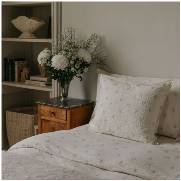 Seersucker Duvet Cover 140 x 200 - La Fraise