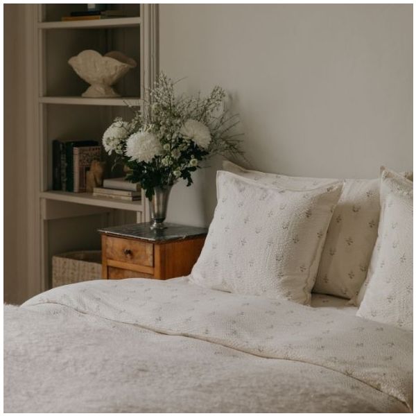 Seersucker Duvet Cover 140 x 200 - La Fraise