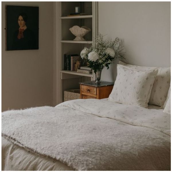 Seersucker Duvet Cover 140 x 200 - La Fraise