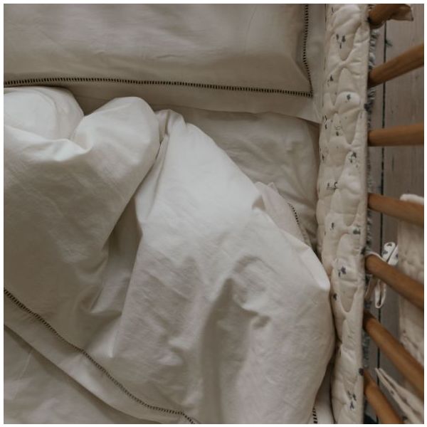 Percale Bed Linen 100x140 - Pearl