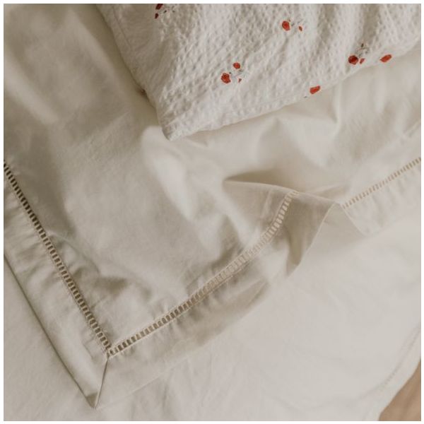 Percale Bed Linen 100x140 - Pearl