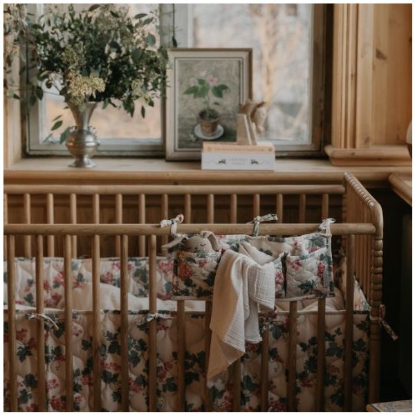Pochette de lit bébé - Raisin Rose