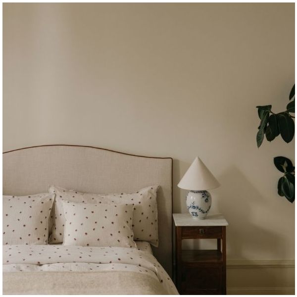 Housse de couette Gaze de Coton 140 x 200 - Rosehip