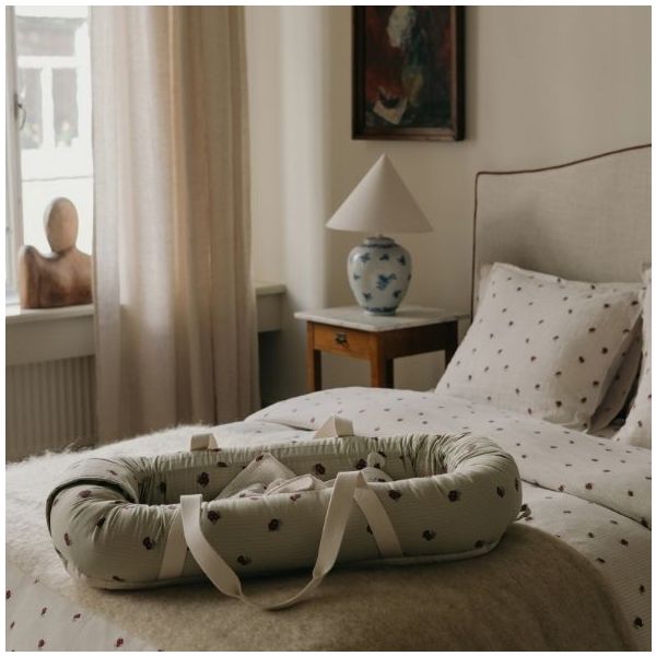 Housse de couette Gaze de Coton 140 x 200 - Rosehip