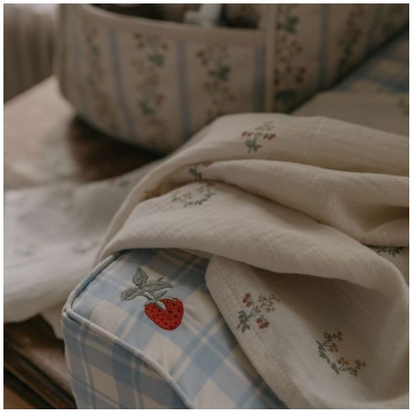 Set of 2 Muslin Cloth - La Fraise