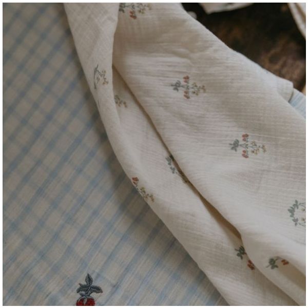 Set of 2 Muslin Cloth - La Fraise