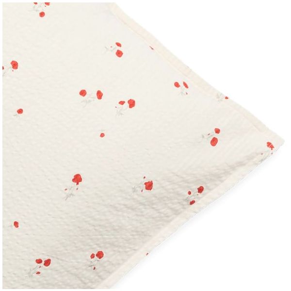 Seersucker Pillowcase 50 x 70 - Poppy