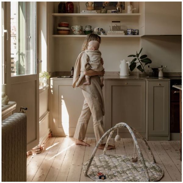 Tapis d'éveil matelassé avec arches - Plumbago