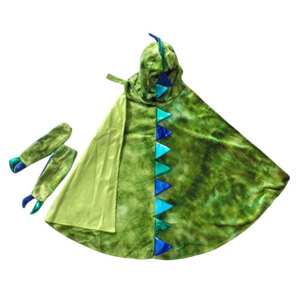Cape de Dragon avec griffes - Vert - 4-6 ans (104-116 cm)