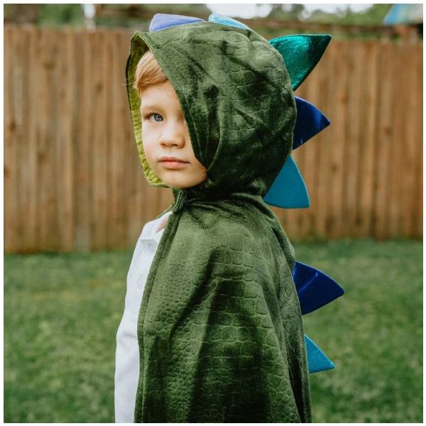 Cape de Dragon avec griffes - Vert - 4-6 ans (104-116 cm)