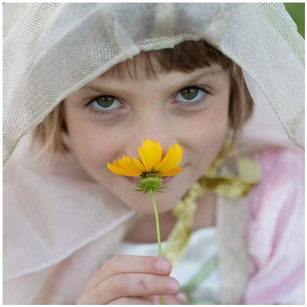 Cape de Princesse Royale - Doré - 4-6 ans (104-116 cm)