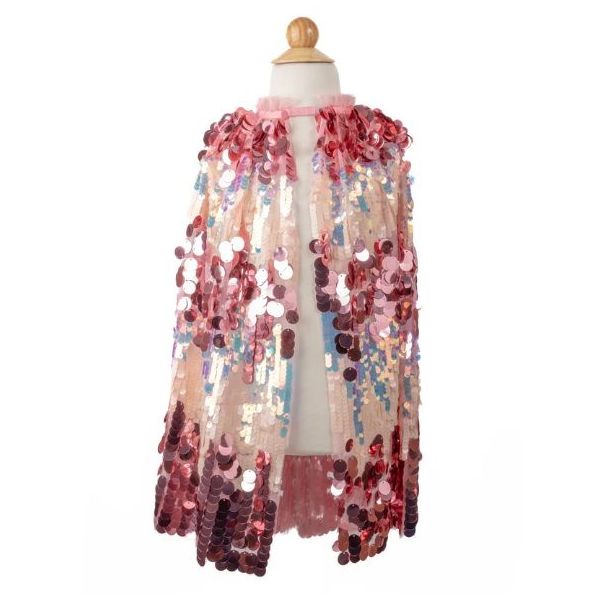 Cape à sequins 5th Avenue - Rose - 4-6 ans (104-116 cm)