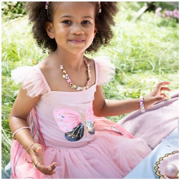 Déguisement robe de Papillon avec ailes - Rose - 4-6 ans (104-116 cm)