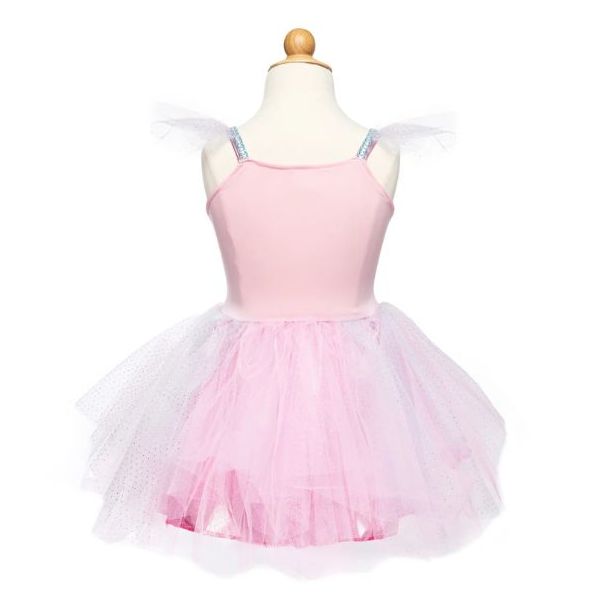 Déguisement robe de Papillon Woodland & Coiffe - Rose - 4-6 ans (104-116 cm)