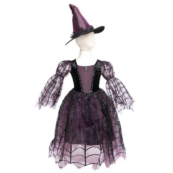Déguisement Robe & Chapeau de Sorcière Amethyst