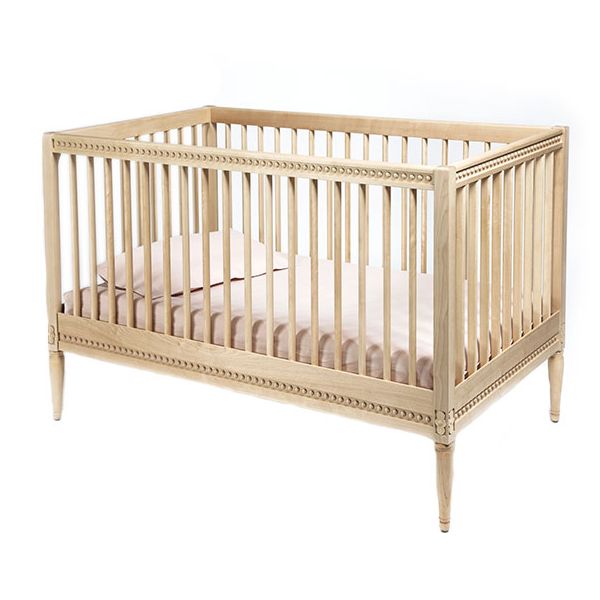 Crib with Mattress - Birch