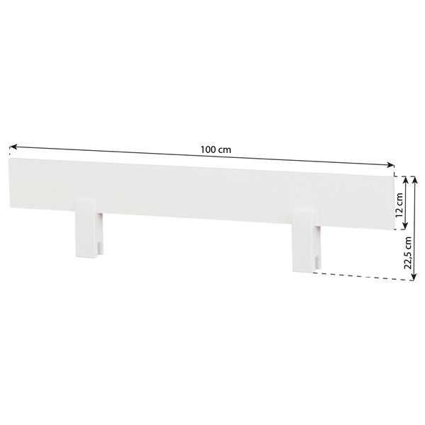 Safety Rail for Eco Dream, Eco Luxury & Eco Deluxe Beds - White