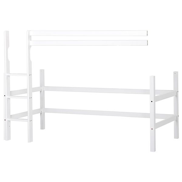 Kit de conversion Eco Dream - Lit banquette à Lit mezzanine bas 90 x 200 cm - Blanc