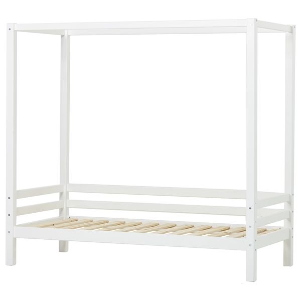 Eco Dream Four Poster Convertible Bed - 90 x 200 cm - White