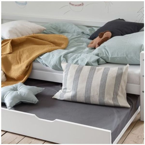 Eco Dream Convertible Day Bed 90 x 200 cm - White