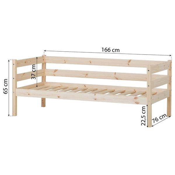 Lit banquette junior Eco Comfort 70 x 160 cm