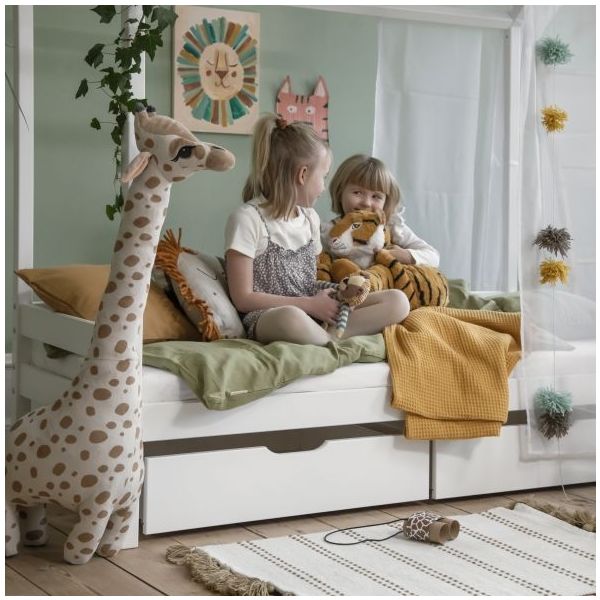 Lit cabane junior Eco Comfort 70 x 160 cm