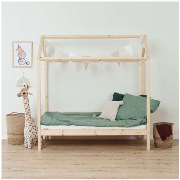 Lit cabane junior Eco Comfort 70 x 160 cm