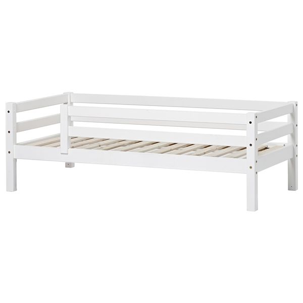 Lit junior avec barrière de sécurité 3/4 Eco Dream 70 x 160 cm - Blanc