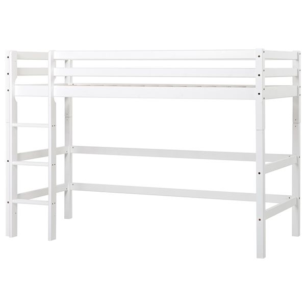 Low Convertible Loft Bed (H 145 cm) Eco Dream 90 x 200 cm - White