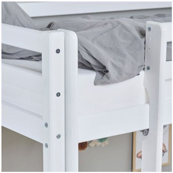 High Convertible Loft Bed (H 177 cm) Eco Dream 90 x 200 cm - White