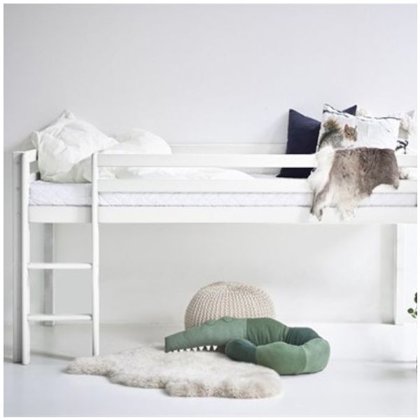 Eco Dream Mid-high Convertible Bed 90 x 200 cm - White