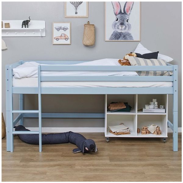 Lit mi-hauteur évolutif (H 105 cm) Eco Dream My Color 90 x 200 cm